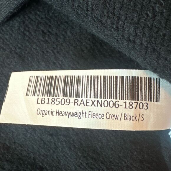 NWTs Quince Organic Cotton Heavyweight Fleece Crew Size Small - Picture 8 of 8